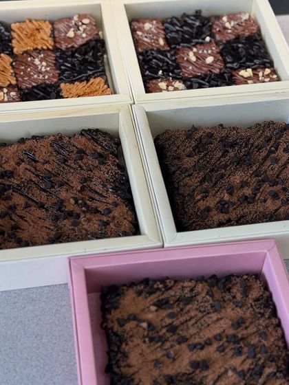 Our brownie boxes were a huge hit for Rakhi. We love creating special treats for festive occasions.
