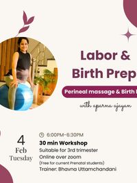Prenatal Yoga & Birth Preparation