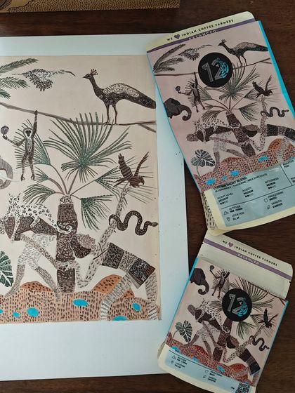 Aanchal Gupta - Commissioned Paintings & Original Art My Journey: Studio, Events & Awards photo 6