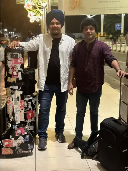 Travel diaries. Arriving in Hyderabad with my friend and fellow musician, Sarang. The life of a performing artist is full of travel and new experiences.
