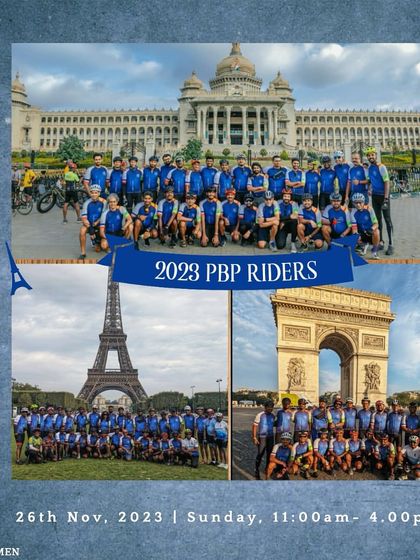 Welcoming the prestigious Paris-Brest-Paris 1200km riders to our Garage Sale. We love celebrating major achievements within the broader cycling community.