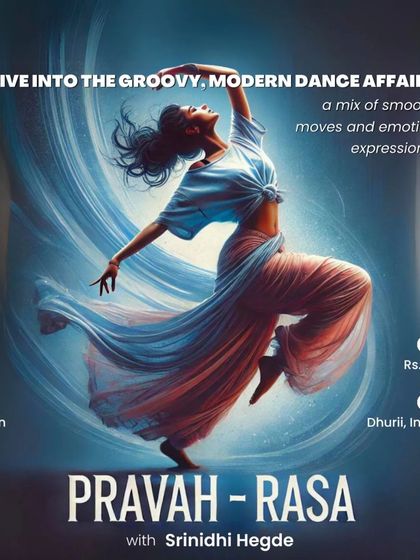 Join us for Rasa Confluence, a unique dance journey for all. This workshop includes a warm-up, emotional improvisation, and a choreographed fusion routine.