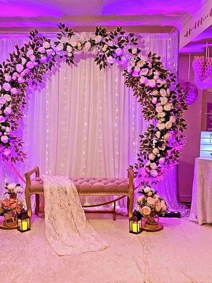 Vibrant Haldi & Mehndi Setups photo 9