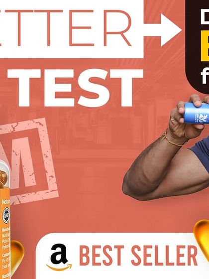 BBetter Fish Oil: Don't Be Fooled. A thumbnail for the lab test video exposing this Amazon bestseller as a fake.