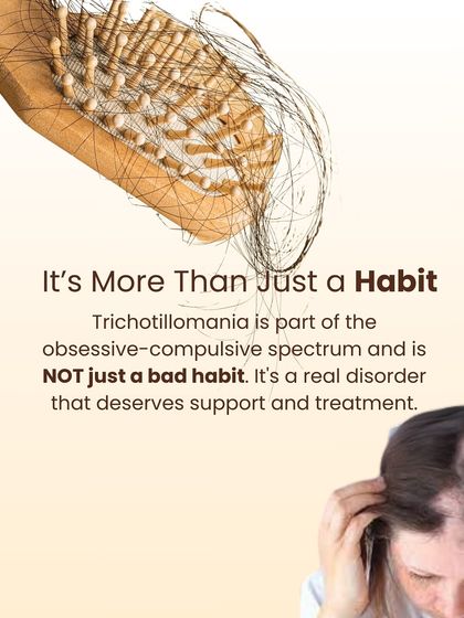 It is critical to understand that Trichotillomania is not just a "bad habit." It is a real disorder on the obsessive-compulsive spectrum that deserves professional support and a compassionate treatment approach.