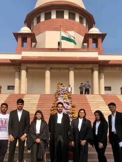 Marking the new year with the December 2023 intern batch at the Supreme Court. It was a fitting way to bid farewell to a successful year of mentorship.