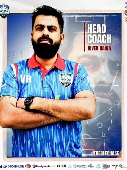 Announcing our two-time division-winning coach, Vivek Raina, who will lead the pack for the upcoming season. We are led by the best.