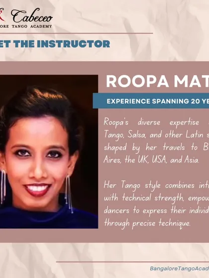 With over 20 years of experience and training across the globe, including Buenos Aires, my mission is to share the joy of Tango. My style combines technical precision with the intimate soul of the dance, empowering you to find your own expression.
