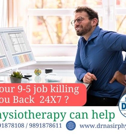 Is your 9 to 5 job causing you 24/7 back pain? You are not alone. This is a common problem caused by prolonged sitting and poor posture, and our personalized physiotherapy programs are designed to help you break free from this pain.