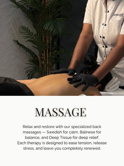 Restore your body with our specialized back massages. We offer calming Swedish, balancing Balinese, and tension-releasing Deep Tissue therapies, each designed to ease stress and leave you feeling completely renewed.