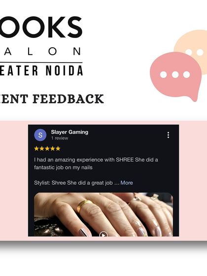 "I had an amazing experience with SHREE she did a fantastic job on my nails." Thank you for this glowing review. Shree is indeed a talented nail artist.