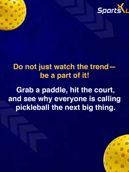 Do not just watch the trend, be a part of it. Grab a paddle, hit the court, and find out why everyone is calling pickleball the next big thing in sports.