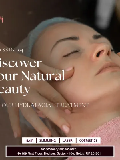 Discover your natural beauty with a treatment that enhances, not hides. Our HydraFacial is designed to bring out your skin's inherent health and radiance.