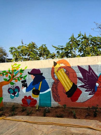 Vritti Kotian - Custom Murals & Wall Art Art for Communities & Schools photo 7