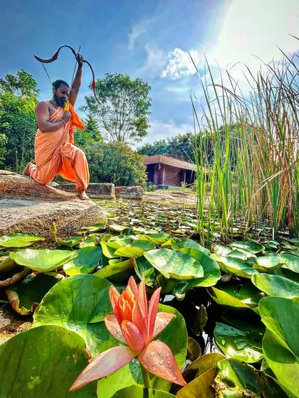 Like the lotus that rises pure from muddy waters, the archer finds mastery amidst challenges. The beauty of the art is found in the discipline required to perfect it.