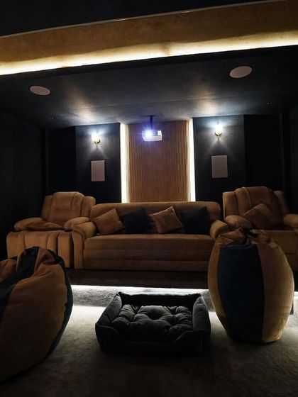 3i Smart Home - Custom Home Theater Design & Installation Warm & Inviting Theaters photo 44