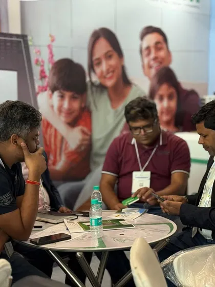 Day 3 of India Energy Storage Week (IESW) 2025 in New Delhi. Our team engaged in final discussions, wrapping up an inspiring showcase of our CAML High-Voltage Energy Storage Solutions.