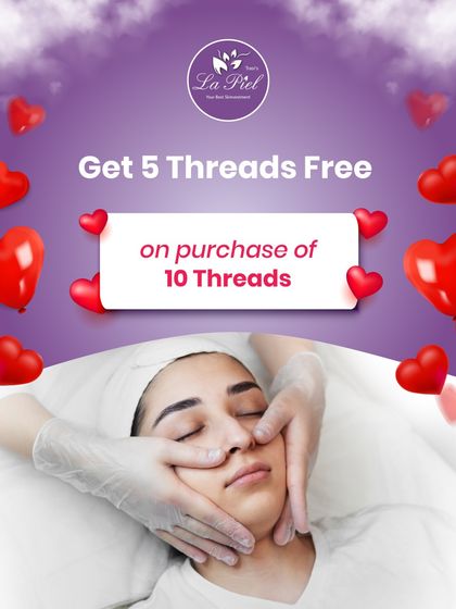 For Valentine's, we shared the love with special offers on our thread lift treatments. This is one of our most effective procedures for achieving a non-surgical lift and a more youthful contour.
