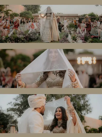 A storyboard of Ishita's beautiful bridal entry. From her walk down the aisle to the moment she reveals her face to Yash, this sequence tells a complete and heartwarming story.