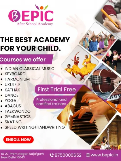 We offer a diverse world of learning all under one roof. From Indian classical music and Kathak to Taekwondo and Abacus, you can find the perfect activity to nurture your child's unique talents. We invite you to try any class for free.