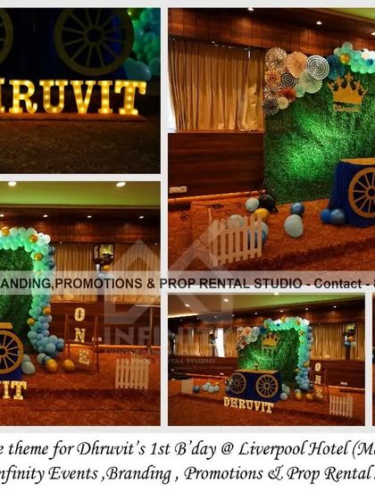 Infinity Events - Milestone Celebration Decoration Royal Prince & Princess Parties photo 3