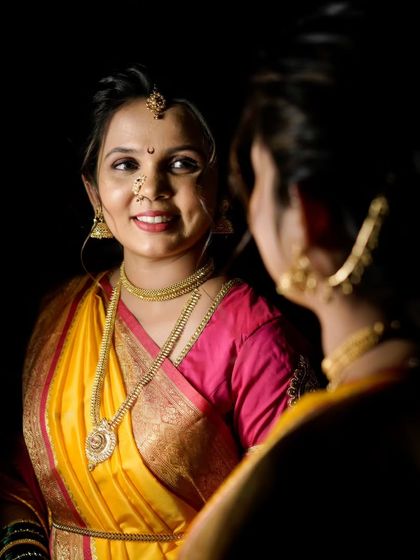 Maharashtrian Brides: The Nauwari & Paithani Look photo 7