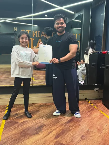 Congratulations to this amazing student on her achievement. We are excited to see her continue to grow as a dancer in the next level of our program.