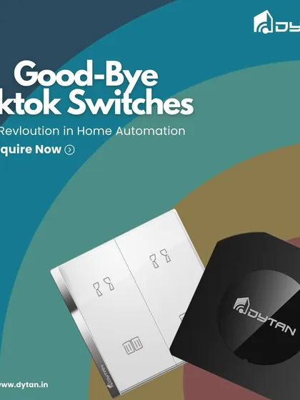 Say goodbye to old "tiktok" switches. My smart switches are a revolution in home automation, allowing you to control lights from anywhere without needing to rewire your home.