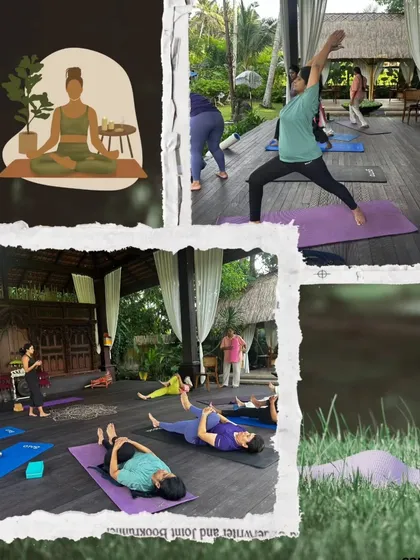 More beautiful moments from our Bali yoga sessions. Each class is a chance to connect with your body and find your flow in a serene, supportive environment.