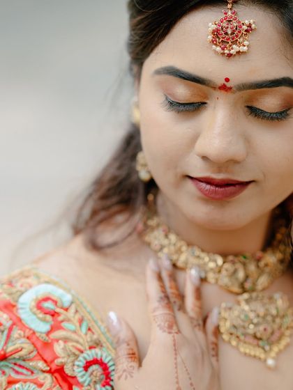 Lights On Memories - Wedding Photography & Cinematography Artistic Bridal & Groom Portraits photo 13