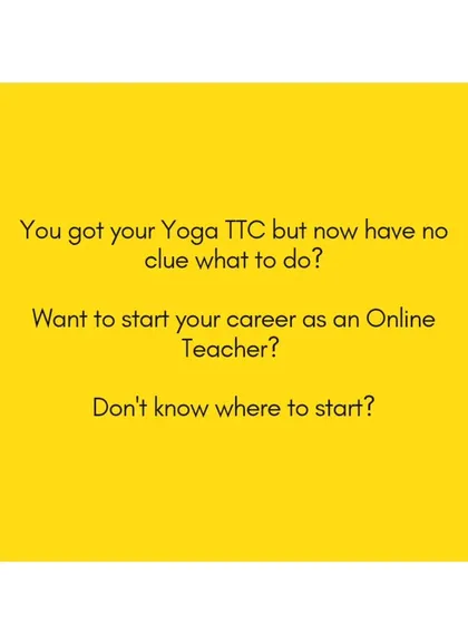 Does this sound familiar? You’ve finished your Teacher Training Course, you have the certificate, but now you’re thinking, "Ab kya?" If you feel lost about how to start your career as an online yoga teacher, you are in the right place.
