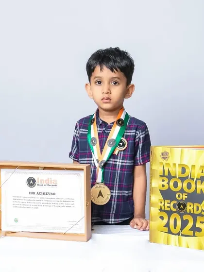 We nurture every curiosity. Meet our little dino expert, Samvidh M.V., who earned a place in the India Book of Records for identifying 109 dinosaurs.