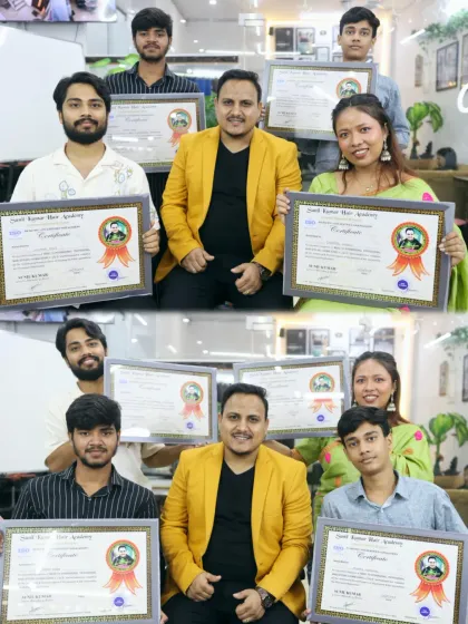 Sunil Kumar - Professional Hairstyling Courses & Training Our Proud Graduates: Student Success photo 8