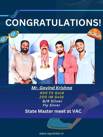 Ray Center - Competitive Swim Training Our Champions: A Legacy of Medals photo 10