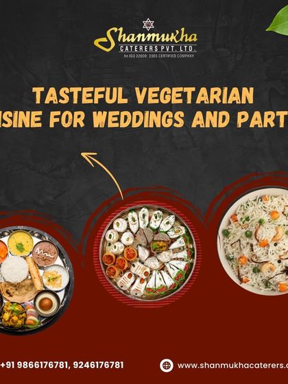 Shanmukha Caterers - Pure Vegetarian Event Catering Our Promise: 47 Years of Trust & Quality photo 29