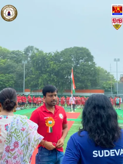 Our president Anuj Gupta during the Independence Day celebrations. His vision and passion are the driving force behind our mission.