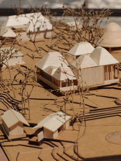 Another view of the 'Serenity' site model.