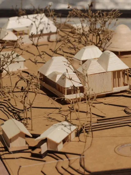 Another view of the 'Serenity' site model.