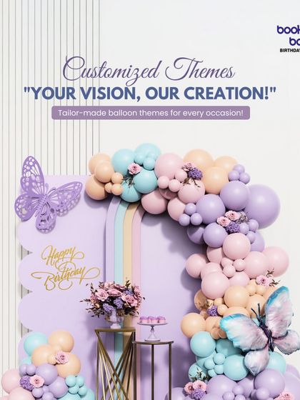 Book My Balloons - Themed Party Decoration Enchanted Worlds: Princess, Fairy & Butterfly Parties photo 38