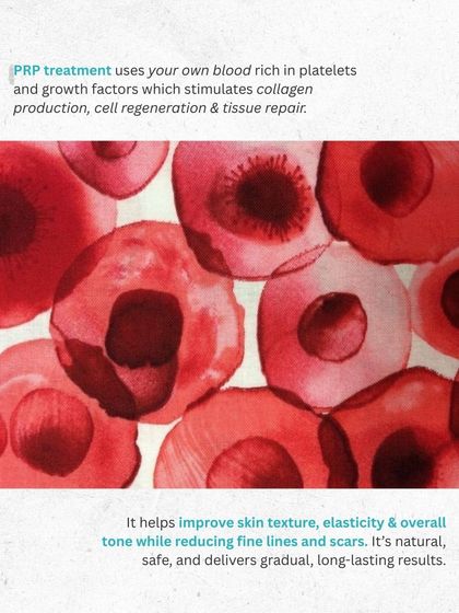 PRP treatment is a game-changer for skin rejuvenation. It uses your own blood platelets and growth factors to stimulate cell regeneration, improve skin texture, and reduce fine lines.