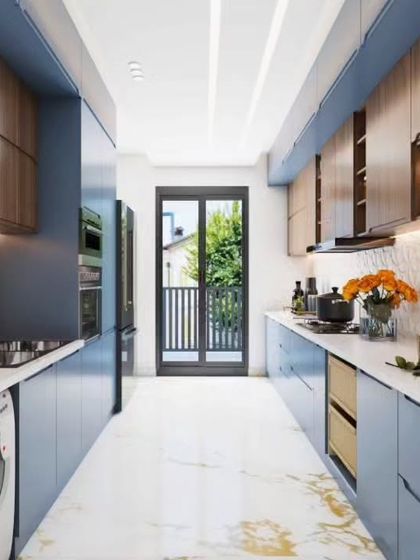 Interior Design - Modular Kitchen Design Parallel Kitchens photo 4