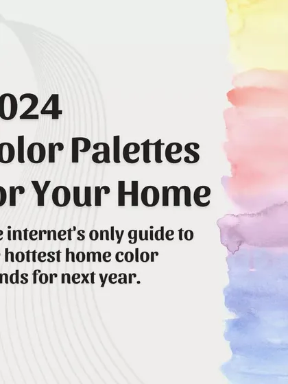 Color is one of the most powerful tools in design. This guide to 2024 color palettes is meant to inspire you to find the hues that make you feel alive and reflect your personality in your home.