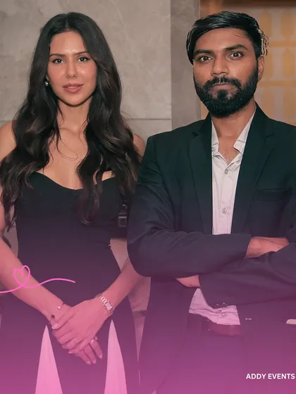 Actress Sonam Bajwa posing with our event head, showcasing the close collaboration we maintain during high-profile events. We pride ourselves on building strong relationships to ensure a smooth and successful celebrity engagement.