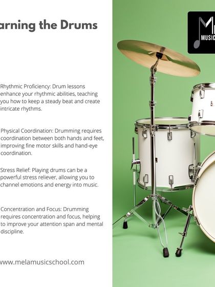 Mela Music School - Musical Instrument Lessons Find Your Rhythm: Drum & Percussion Lessons photo 7