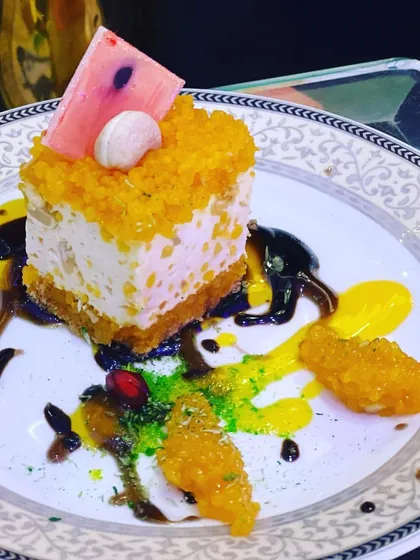 Every dish is a piece of art. This plated fusion dessert showcases my commitment to food styling, combining textures, colors, and flavors to create a beautiful and delicious finale for your sit-down dinner.