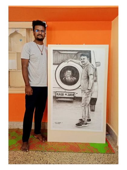 Sharan Ediga - Custom Portrait Art From My Studio to Your Home photo 5