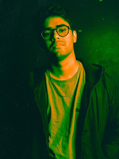 Another promo photo for my India tour. Each city brought a unique energy, and it was great to connect with the local scenes.