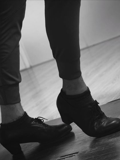 A series of artistic shots focusing on the essential tools of my craft: the Flamenco shoes. Each pose highlights the form, function, and character of the 'zapatos' that create the music.