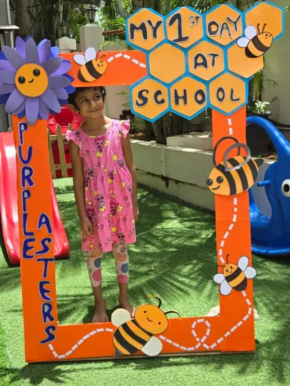 Purple Asters - Preschool & Daycare Making Memories: Special School Days photo 12