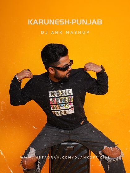 The official cover for my mashup of Karunesh's "Punjab". I blended this folk classic with future house elements to create a unique electronic track.